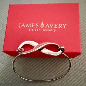 James Avery Retired Infinity Hook-on Bracelet